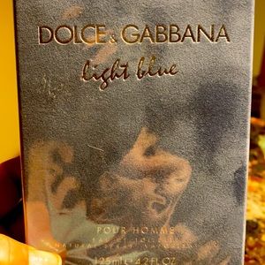 Dolce&Gabbana light blue.